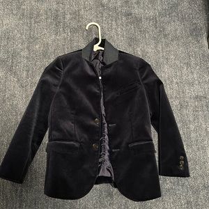 Boys velvet suit jacket.   Size 8
